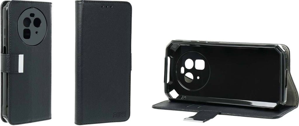 Bookstyle Case Blackview BV8100 schwarz Zdjęcie produktu 