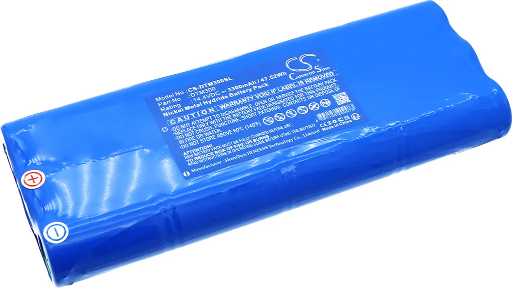 TECHTEK Batteria compatibile con [Digitrak] Eclipse, LT Receivers, Mark III, Mark IV, Mark V, Remote Displays sostituisce DTM300