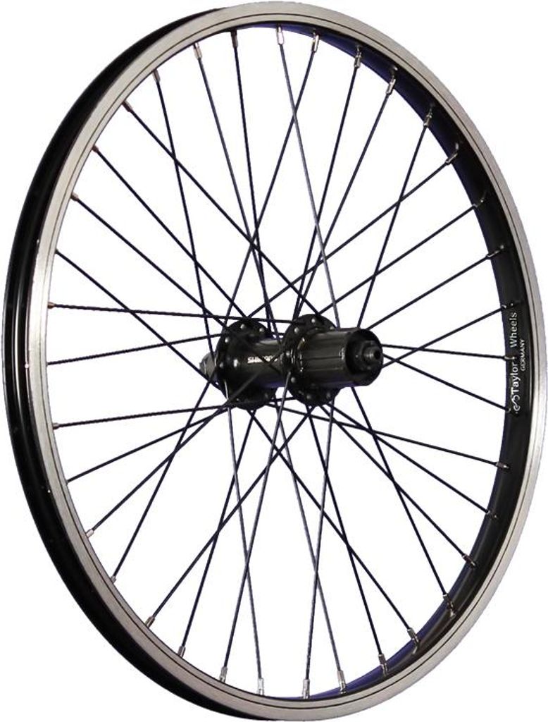 20 Zoll Hinterrad Aluminumfelge Shimano FH-QC300 7-11 Disc Produktbild 