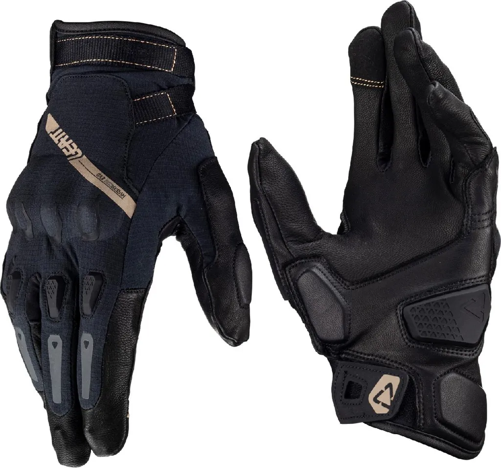 Gants Leatt Adv Hydradri 7.5 Offroad pour Voyage Moto et Pluie - Noir L
