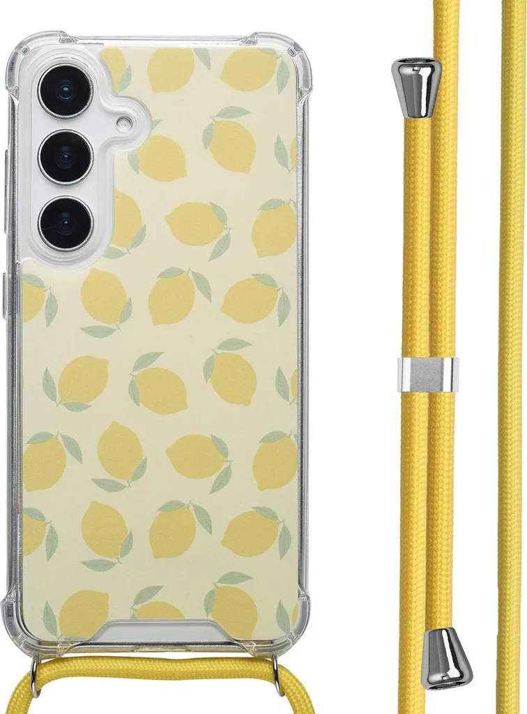 Custodia iMoshion Citrus Dream per Samsung Galaxy S25 con Cinturino