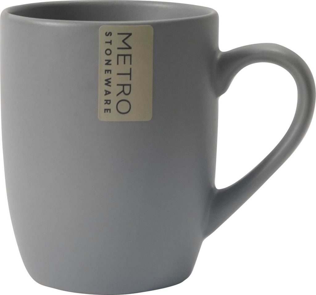 Mug Metro 350ml, gris Image du produit 