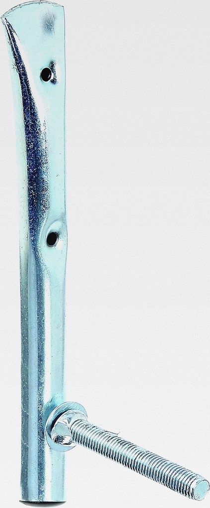 Felgenhalter | galvanisch blau verzinkt | Tiefe 100 mm | Höhe 200 mm