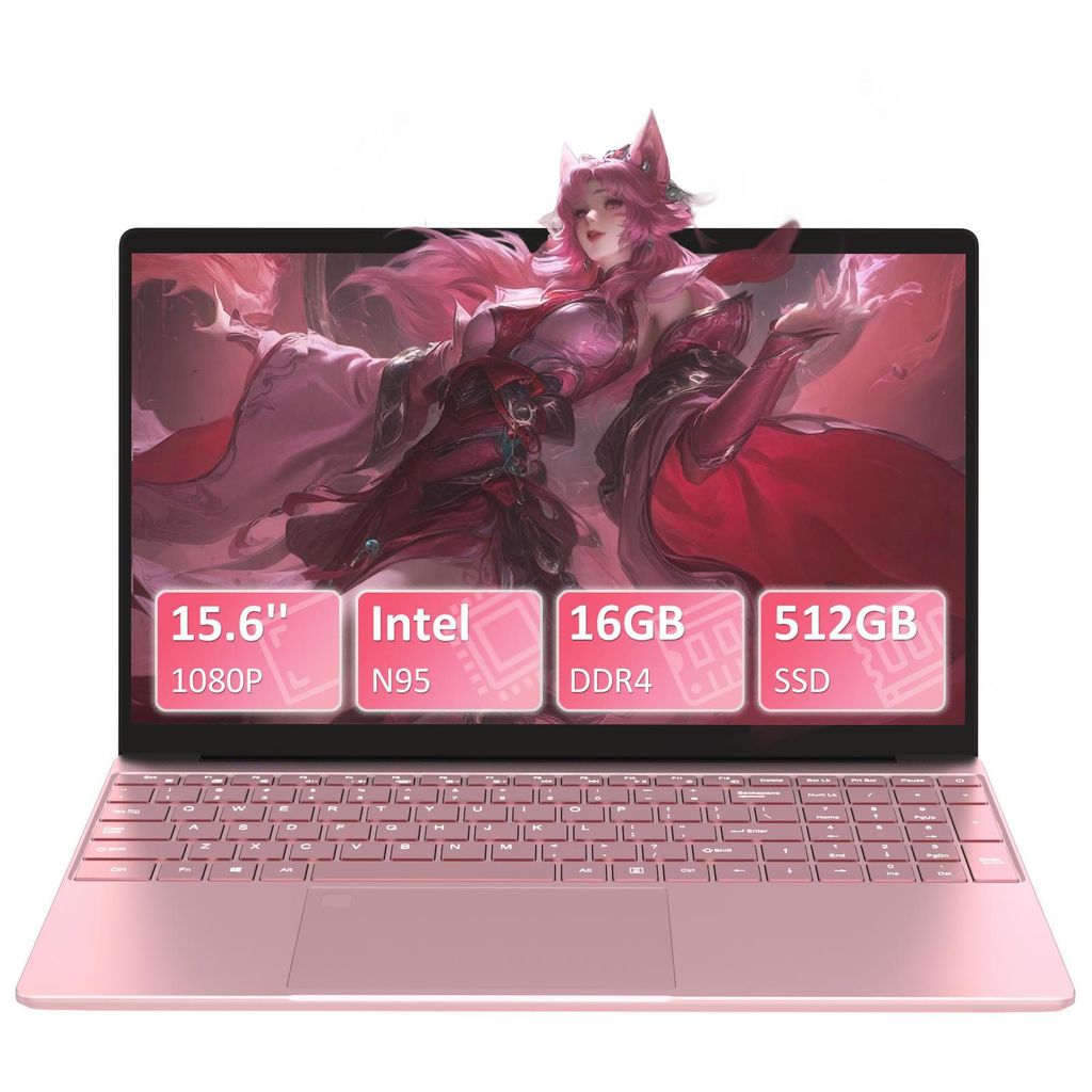 Auusda T152A Laptop, 15.6 inch, Intel N95, 16GB RAM, 512GB Produktbild 