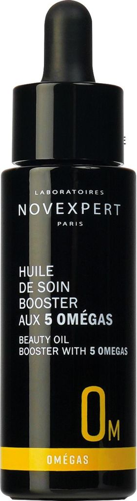 A product shot of a bottle of beauty oil.