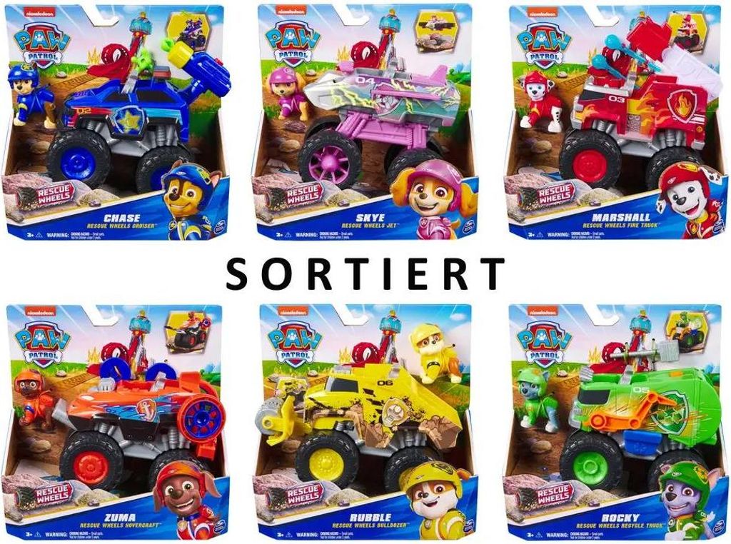 SPINMASTER Paw Rescue Wheels Themd 0 Produktbild 