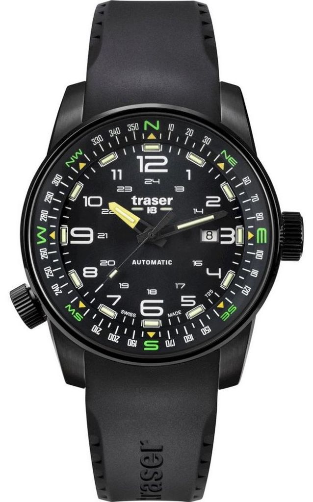 Traser Herrenuhr TS-109741 schwarz