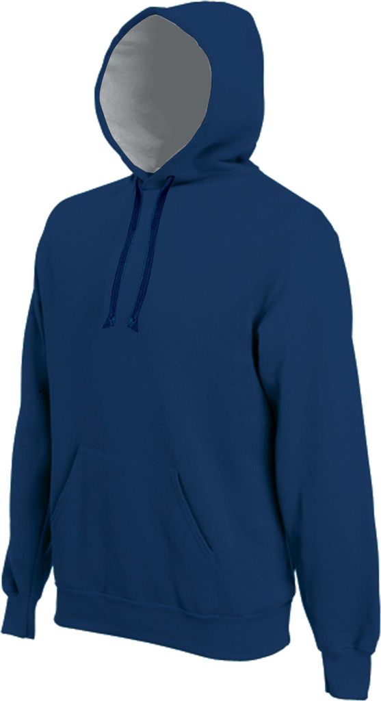 Kariban Damen Hoodie Kapuzenpullover Sweatjacke Pullover Sweatshirt, Größe:3XL, Farbe:Navy Blau