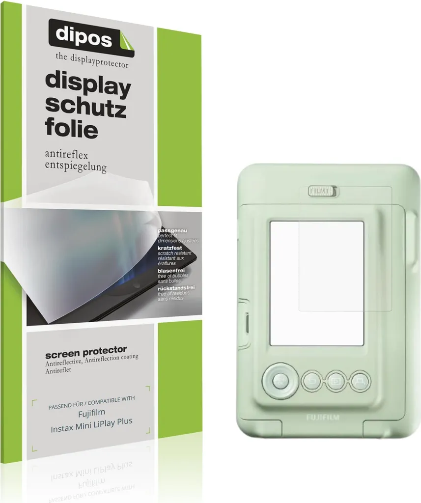 Proteggi lo Schermo Fujifilm Instax Mini LiPlay Plus - Kit 4x Antiriflesso