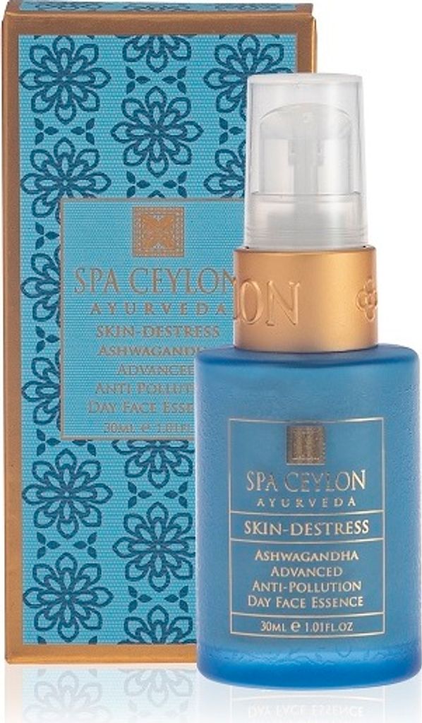 Fortschrittliche tägliche Anti-Pollution-Gesichtsessenz SKIN DE-STRESS – ASHWAGANDHA