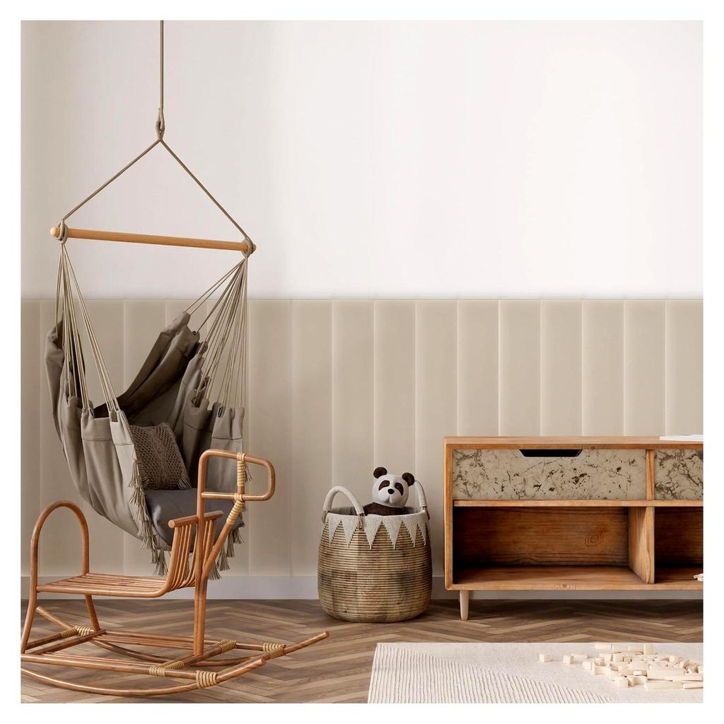 Gepolstertes Wandkissen Bettkopfteil Rechteck Premium-Samt 20x100 cm - Polsterpaneel Wandpaneele Gepolstert Wanddeko Schlafzimmer Wohnzimmer Kinder...