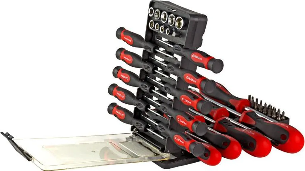Tournevis avec embouts interchangeables, pack 44 pièces haute qualité - 7