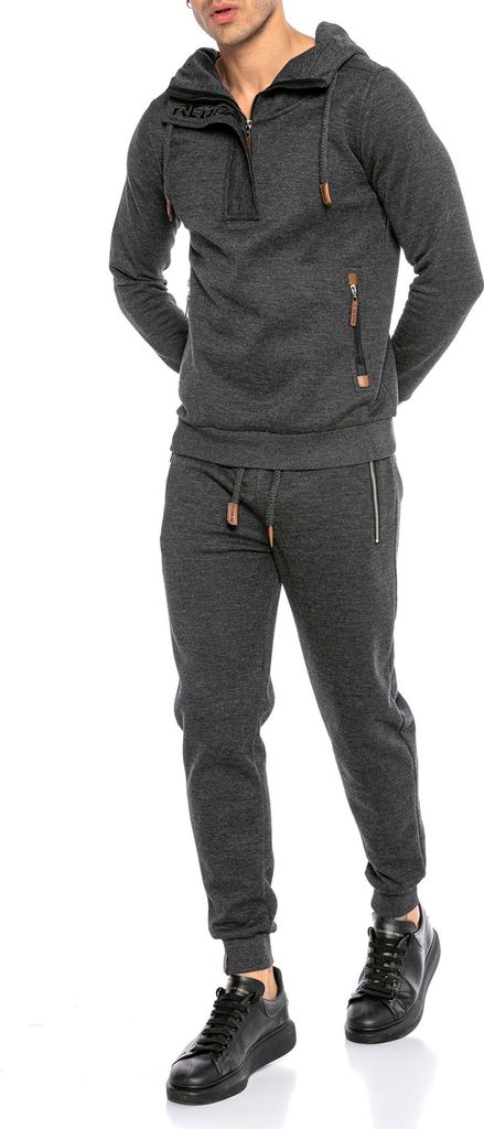 Red Bridge Herren Jogginganzug Sweat Suit Set Pullover Hose