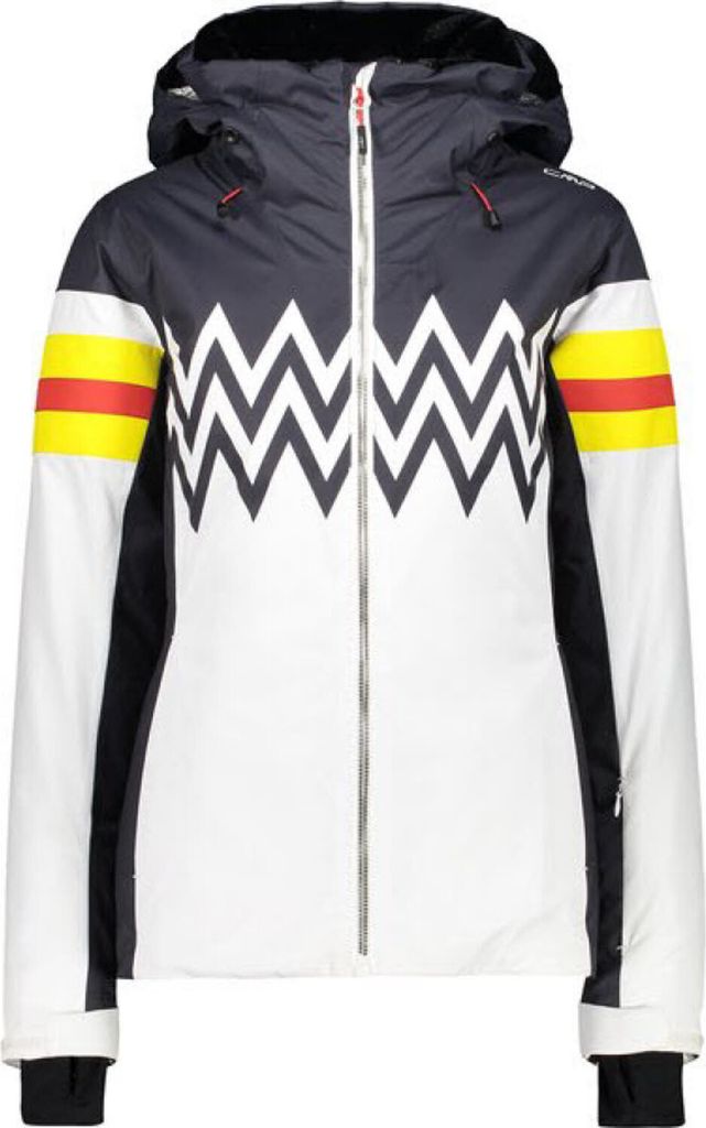 Cmp Woman Jacket Fix Hood A001 Bianco 44 Produktbild 