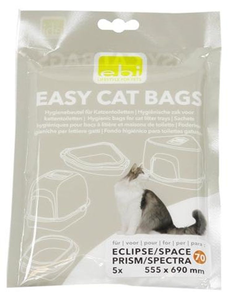 Ebi Easy-Cat Katzentoilettenbeutel Jumbo U-Form – Katzentoilette