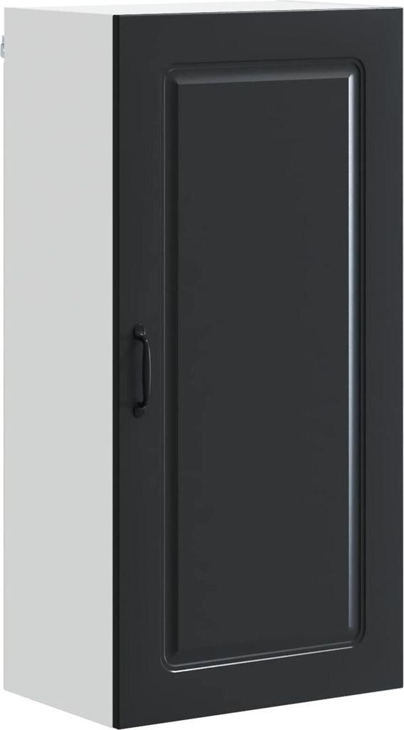 vidaXL Küchenschrank Kalmar Schwarz 50 x 31 x 100 cm Holzwerkstoff