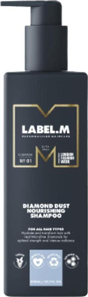 Label.M Diamond Dust Nourishing Shampoo Shampoo für Feinheit und Glanz des Haars 1000 ml