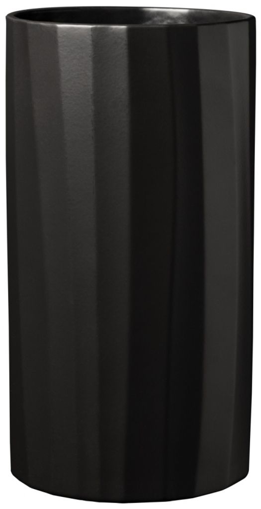 Vase Soendgen Umea Keramik Ø 11 H 21 cm schwarz Produktbild 