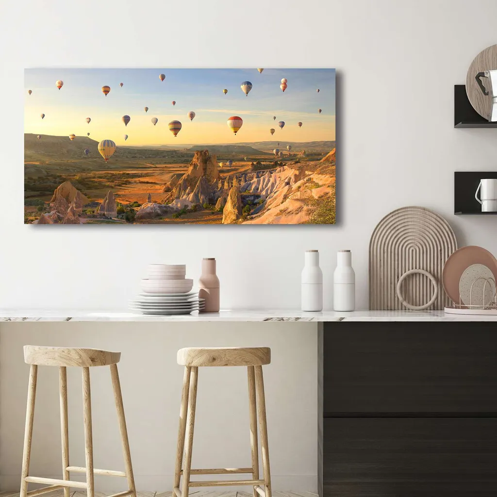 Tableau Toile Cappadoce 120x60 cm - Impression Haute Définition Durable - 2