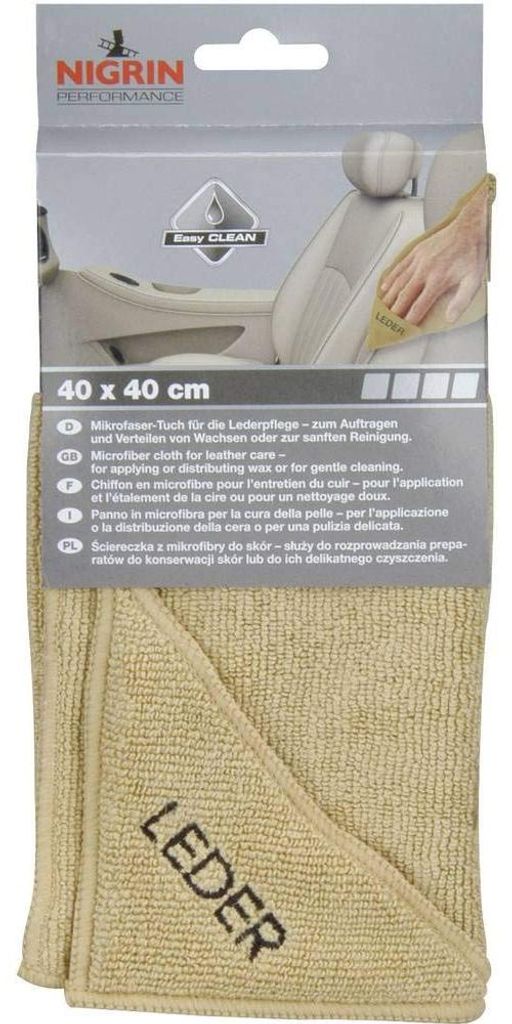 NIGRIN 71115 Panno in microfibra performante per pelle Immagine del prodotto 