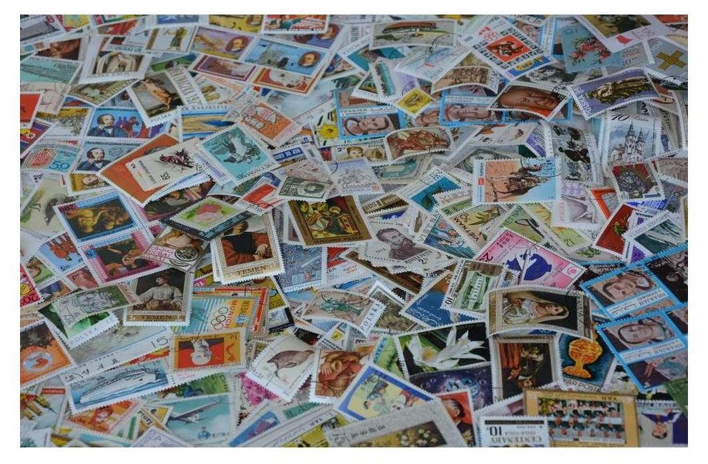 1.000 verschiedene Sondermarken Produktbild 
