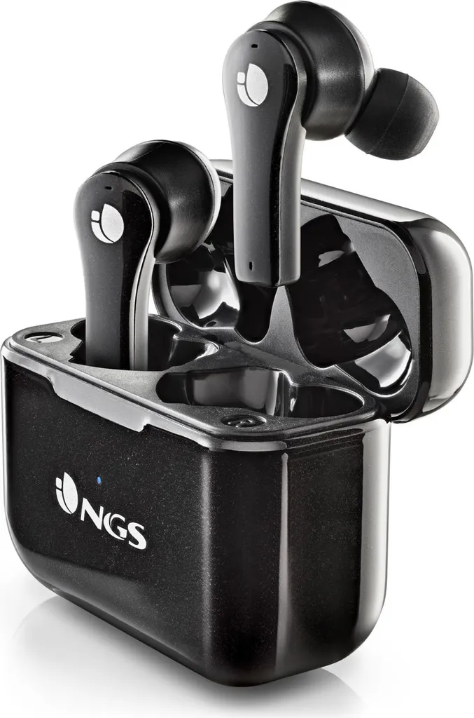 NGS Artica Bloom Nero: Auricolari Bluetooth TWS Wireless con USB-C