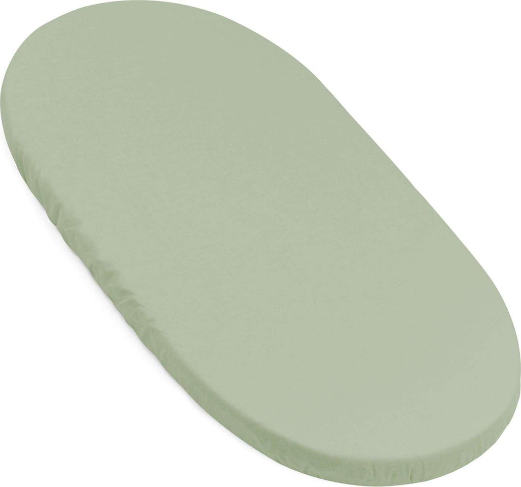 Olive Spannbettlaken mit Gummiband 80x40cm