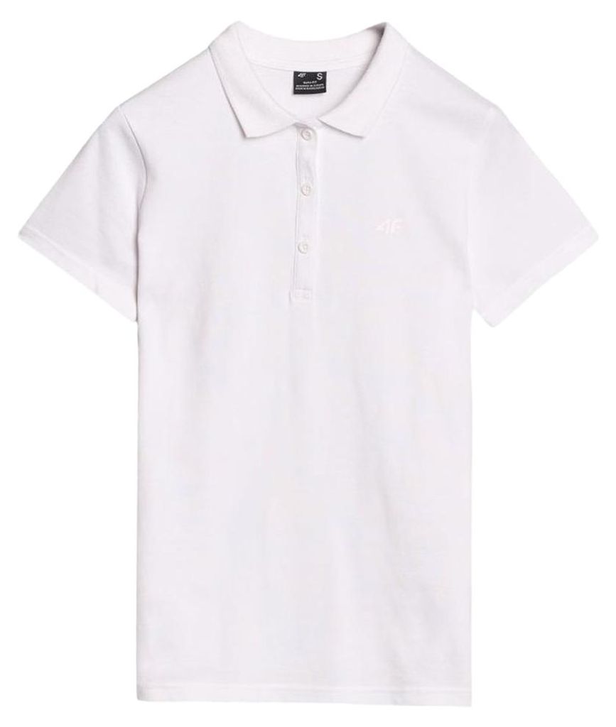 4F - "F365" Poloshirt für Damen PP795 (L) (Weiß)