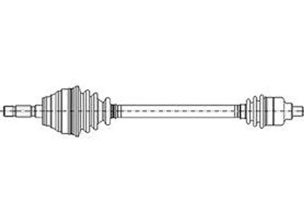 Arbre de transmission renforcé Metelli 17-0579 compatible Scenic I Ph2