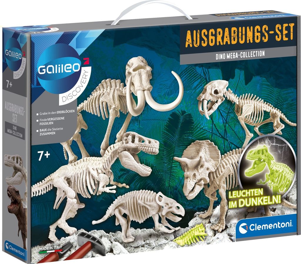 Galileo Ausgrabungsset Dino Mega Collection Produktbild 