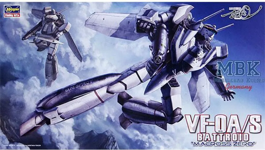 Maquette à monter Macross Zero VF-0A/S Battroid Hasegawa Echelle 1/72