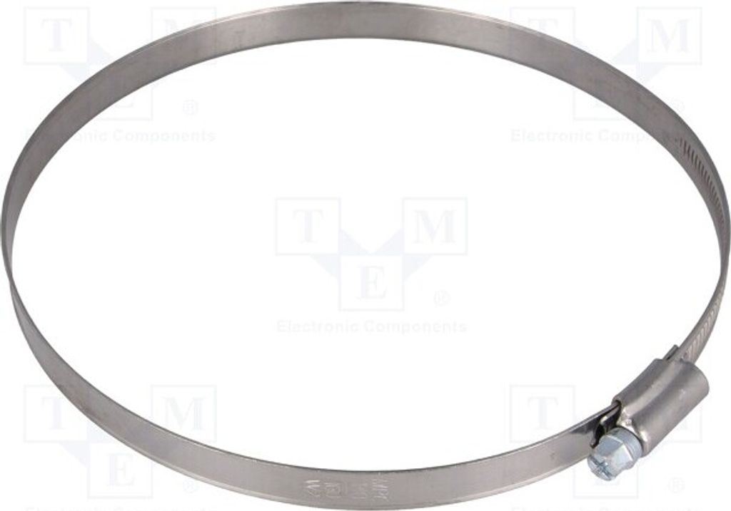 1x Schlauchschelle Bindung: 140÷160mm W: 12mm AISI 430 DD2140 Schlauchschellen u