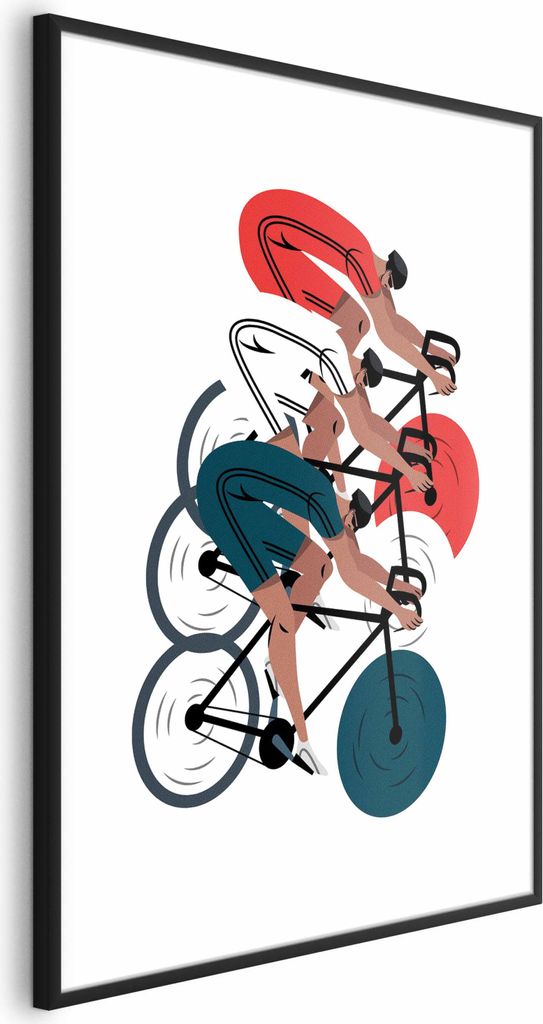 Posterpapier Poster - Olympics - Cycling Race 21x30 cm Menschen i-B-10053-ao-a