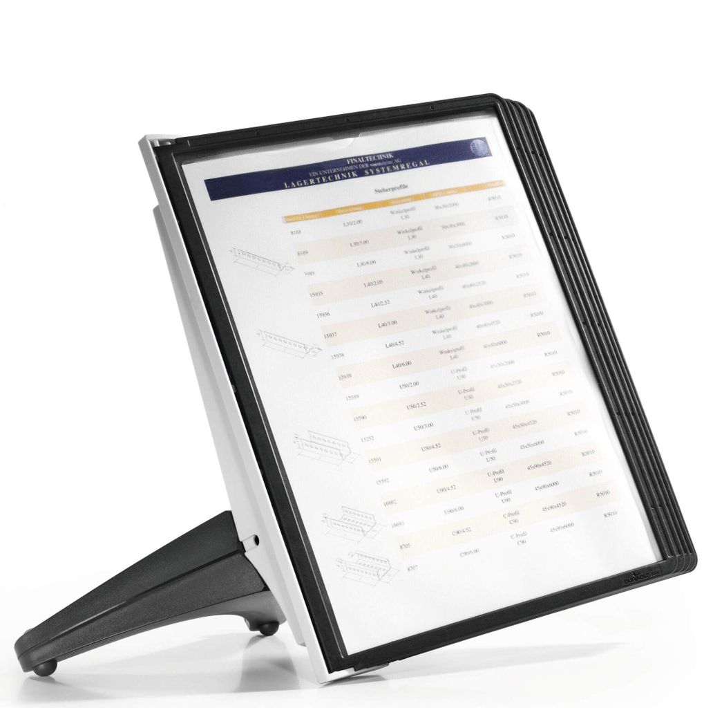 DURABLE System paneli prezentacyjnych SHERPA® SOHO TABLE 5, Zdjęcie produktu 