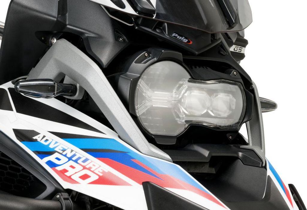 PUIG 21445W Scheinwerferschutz Adhere passend fuer BMW R1250GS Transparent