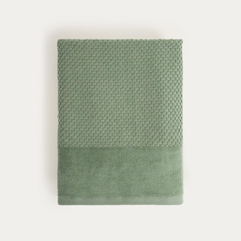 HOMLA NASIA Baumwollhandtuch Pistazie 70x130 cm