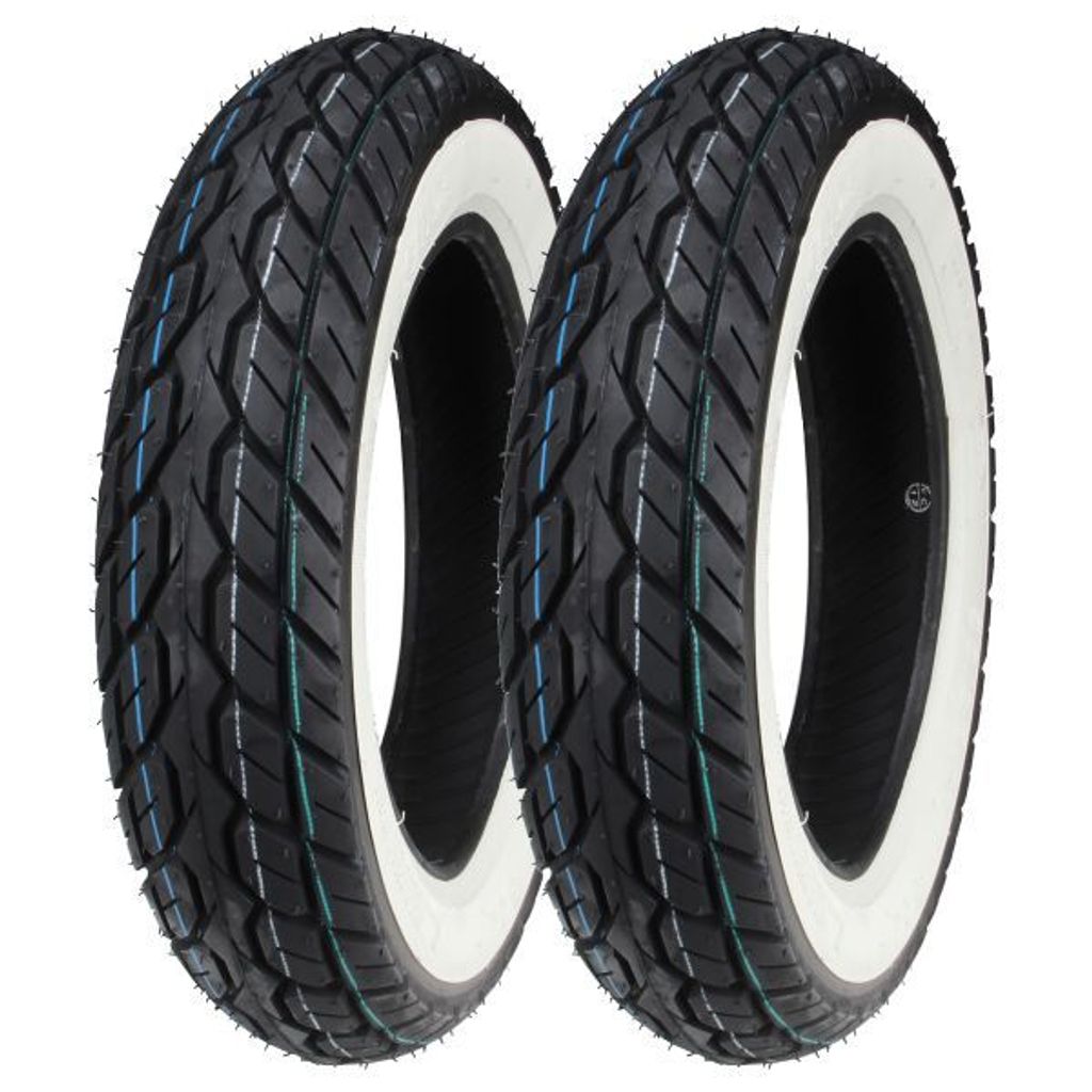 2x pneumatiky Kenda K418 whitewall 90/90-10 50J TL - vysoce Obrázek produktu 