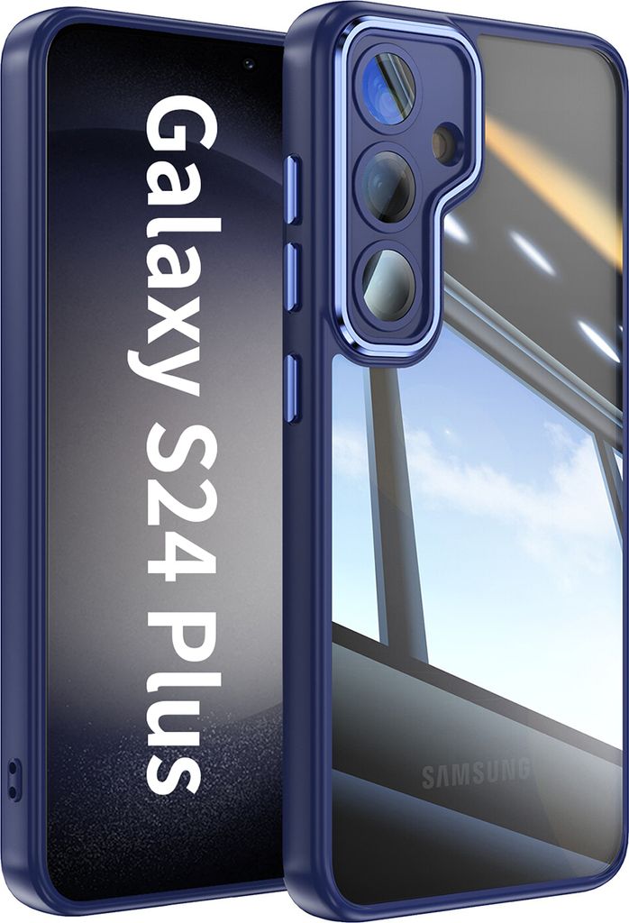 Handyhülle für Samsung Galaxy S24+ Hybrid Transparent TPU Produktbild 