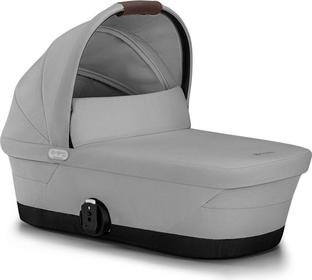 Cybex Gazelle S Cot - Kinderwagenaufsatz Babywanne, Farbe:Stone Grey