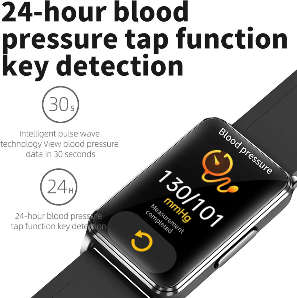 Smartwatch INF Argento ECG per Anziani e Famiglia | Regala la Sicurezza - 3