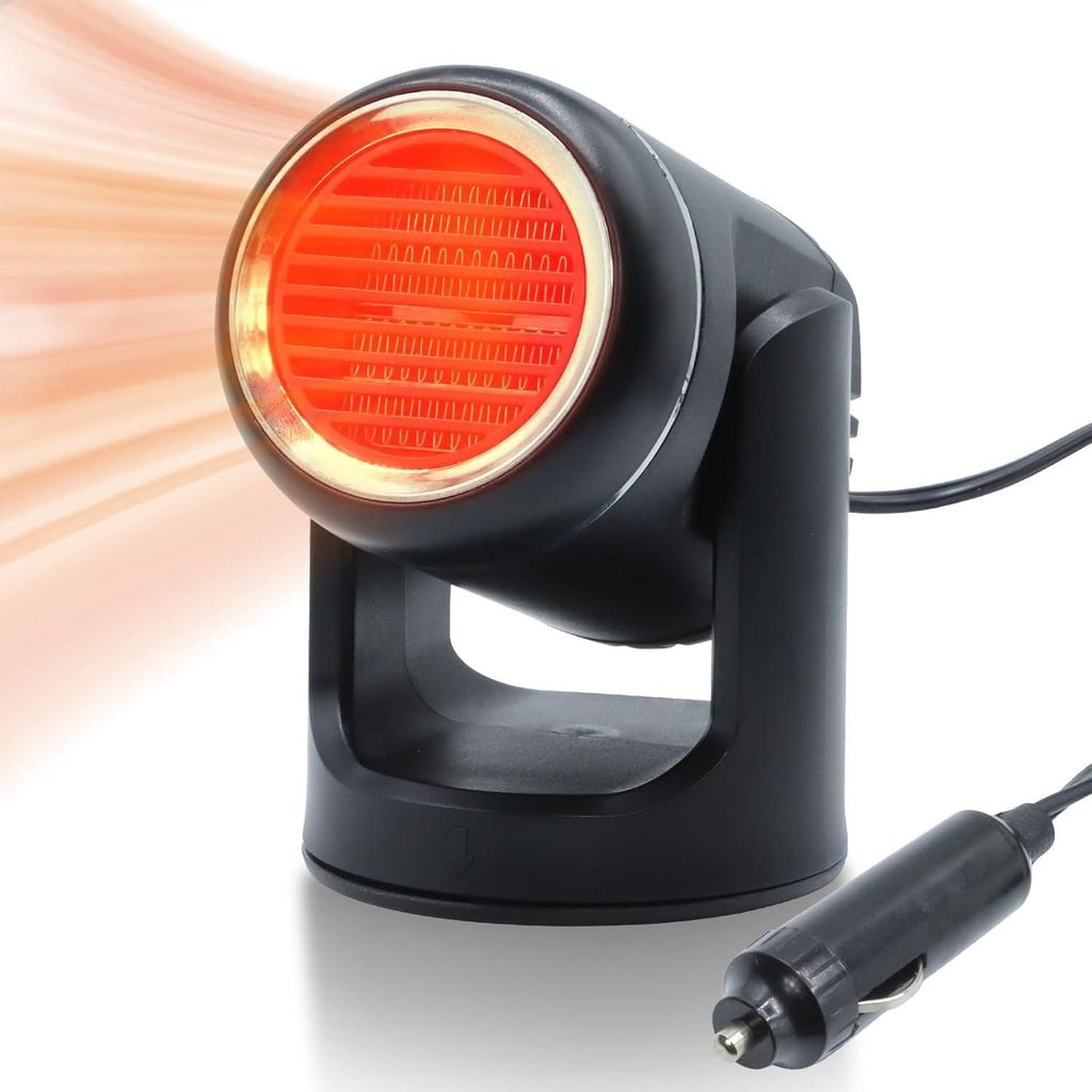 Tragbare 12V 150W Autoheizung mit Entfroster, Autoheizung mit Zigarettenanzünderanschluss