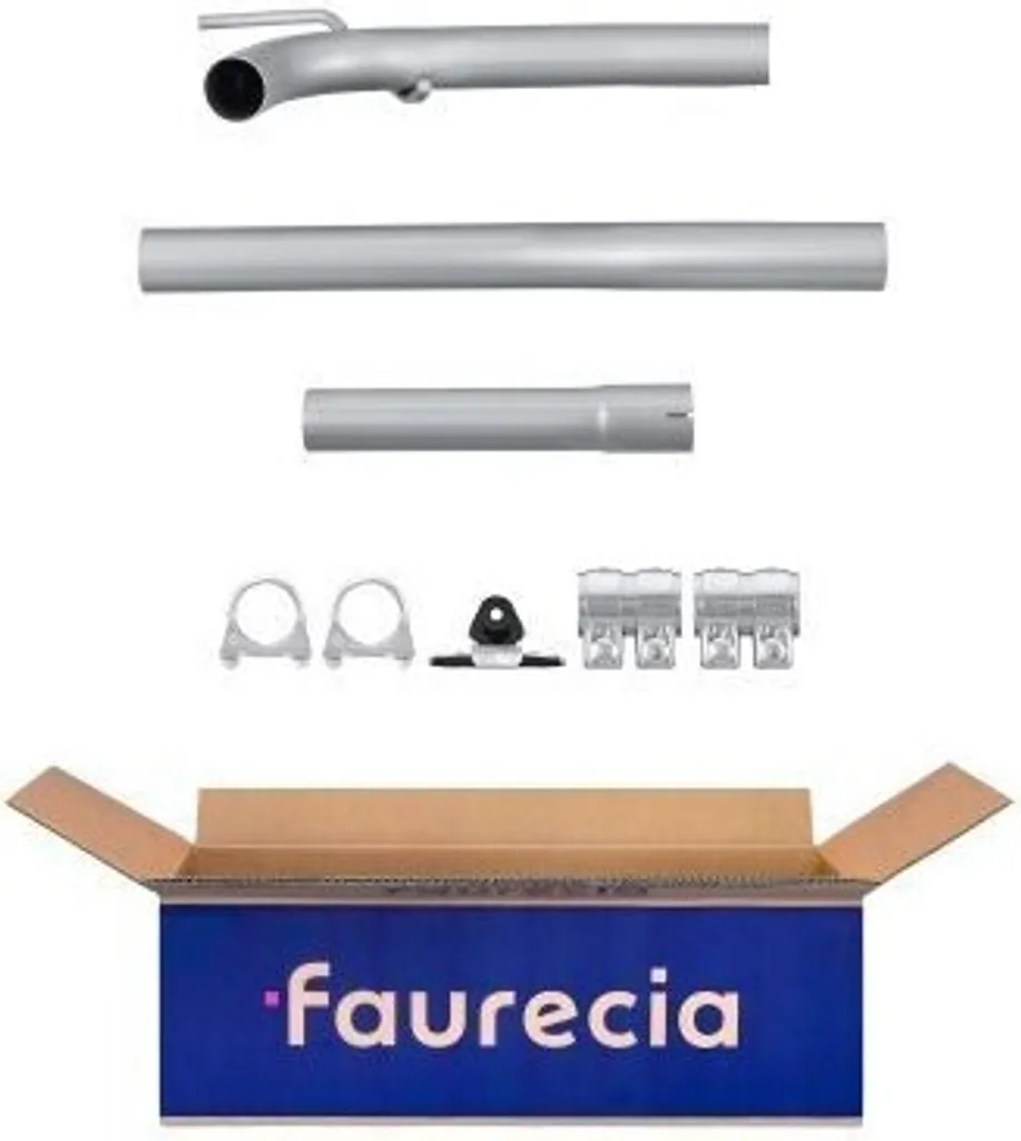 Tube d'échappement avant HELLA en acier durable pour VW T4 028253201
