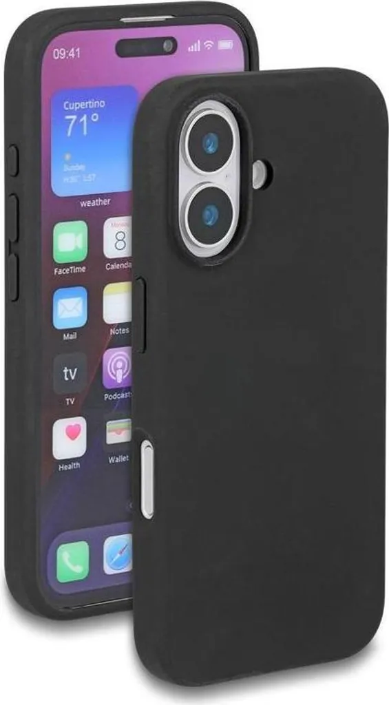 Cover iPhone 16 DeLOCK 81272 Nera | La Scelta Ideale per l'Uso Quotidiano