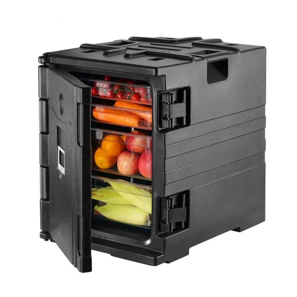 Boîte Traiteur Empilable 82 Qt - Porte-aliments Isolé Haute Densité