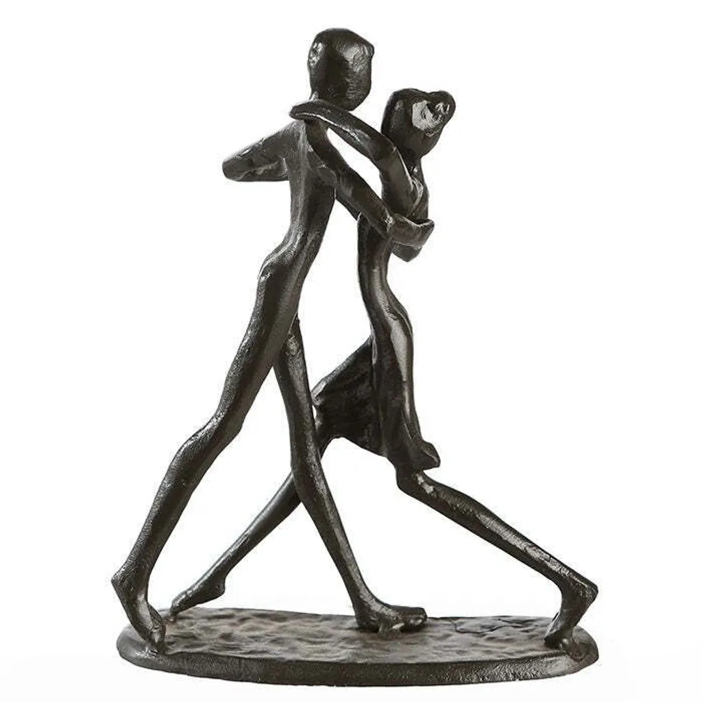 Statue Déco Danse pour Intérieur Design - Sculpture en Fer Bruni 17 cm - 3