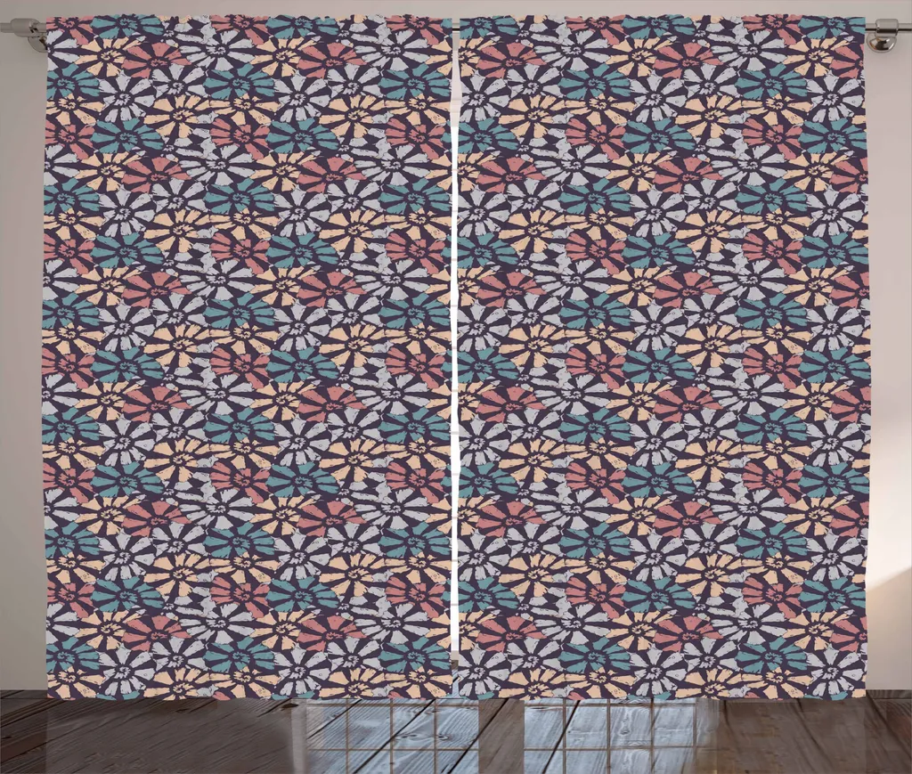 Tenda Soggiorno ABAKUHAUS Conchiglie: Arredo Rustico Marino 280x175