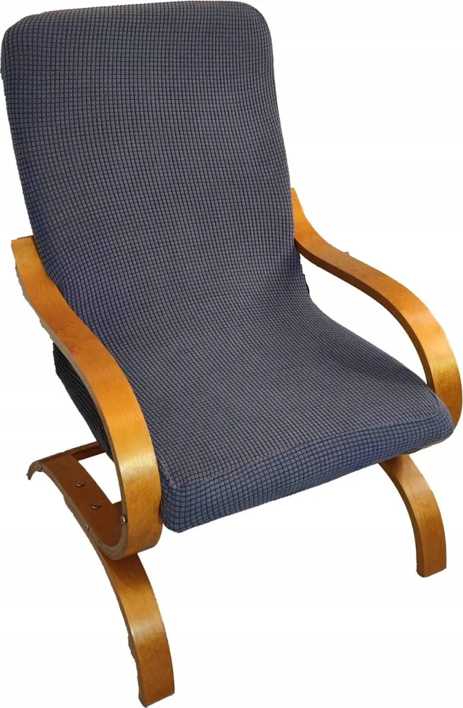 Rivestimento per poltrona Finka, jacquard finlandese grigio