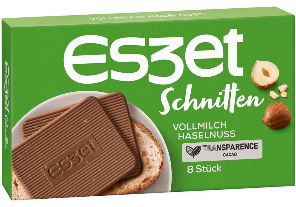 Eszet Schnitten Vollmilch Haselnuss 8er Produktbild 