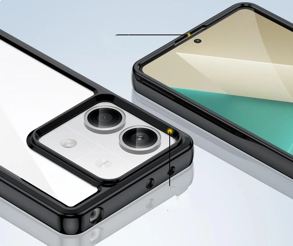 Custodia Bumper per Xiaomi Redmi Note 13 5G nero - 5