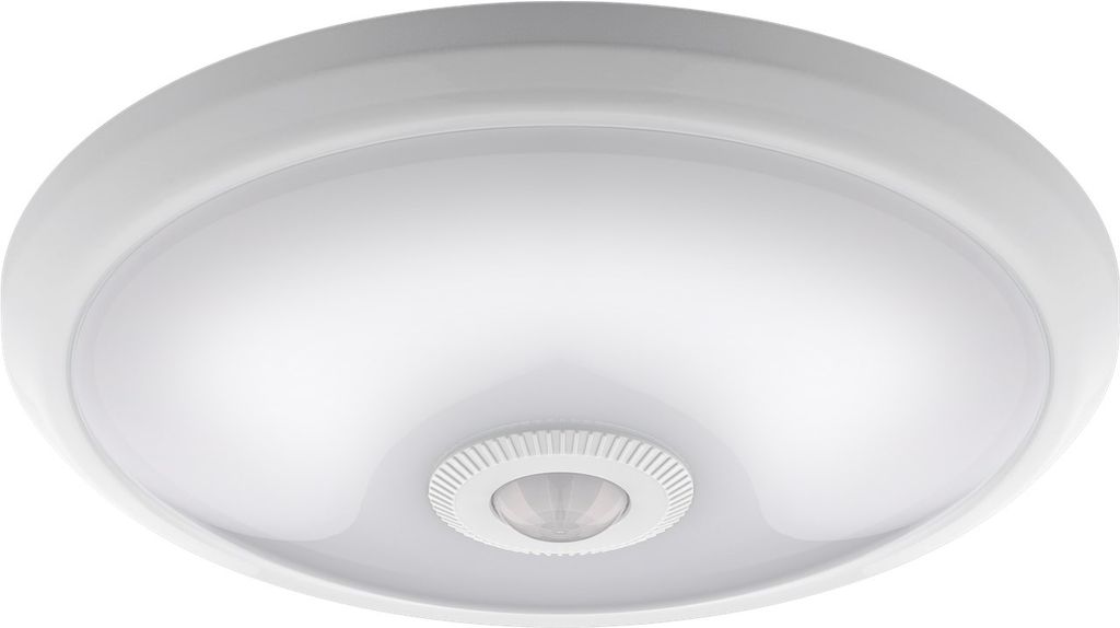 LED-Deckenleuchte; LED-Deckenleuchte Weiß mit Bewegungsmelder 360 ° Erfassun 